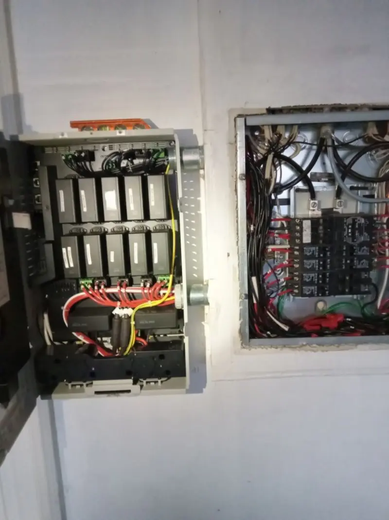 Electrical panel upgrade completed for Indoor Lighting Installation in Mount Laurel